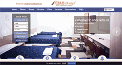 Desktop Screenshot of ciaohostelflorence.com
